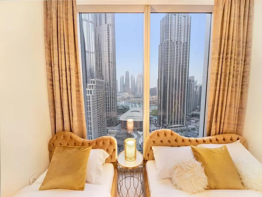 Panoramic Full Fountain,Opera& Burj Sky View 4Br Apt Dubai United Arab Emirates